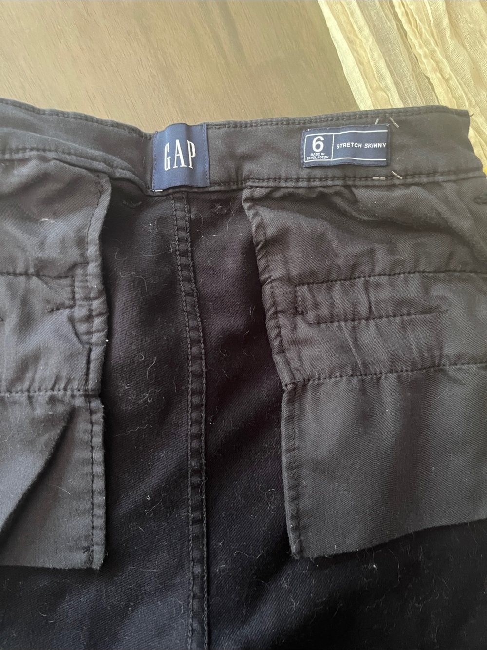 GAP Women's Black Stretch Skinny Pants